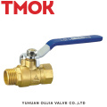 brass color long handle chrome plated ball valve